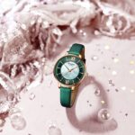 Curren 9080 Watch For Woman-Green - Image 2