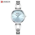 CURREN 9092 Watch For Women - Silver Sky