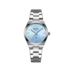 CURREN 9095 Elegant Watch Watch For Women - Silver Sky Blue - Image 4
