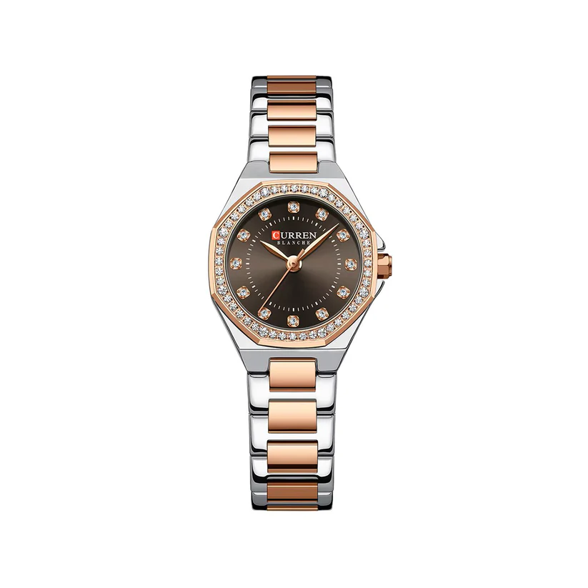 CURREN-9100-Elegant-Fashion-Stainless-Steel-Ladies-Watch-Rose-Gold.webp CURREN 9100 Watch For Men-Rose Gold - Image 1