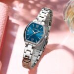 Curren 9112 Watch For Woman-Silver Blue - Image 2