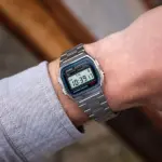 Casio A158WA-1 Watch - Silver - Image 4