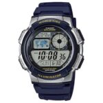 Casio AE-1000W Youth Series World Time Digital Sports Watch - 2AVDF