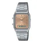 Casio AQ-230A Chain Dual Time Watch For Men - 4AMQYDF
