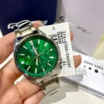 Casio Edifice Green Dial Chronograph Men's Watch  EFV-650D-3AVUDF - Image 4