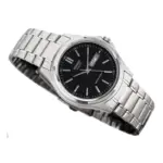 Casio Enticer  MTP-1239D-1ADF Watch For Men - Silver Black - Image 2