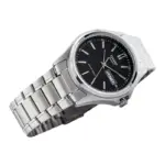Casio Enticer  MTP-1239D-1ADF Watch For Men - Silver Black - Image 4