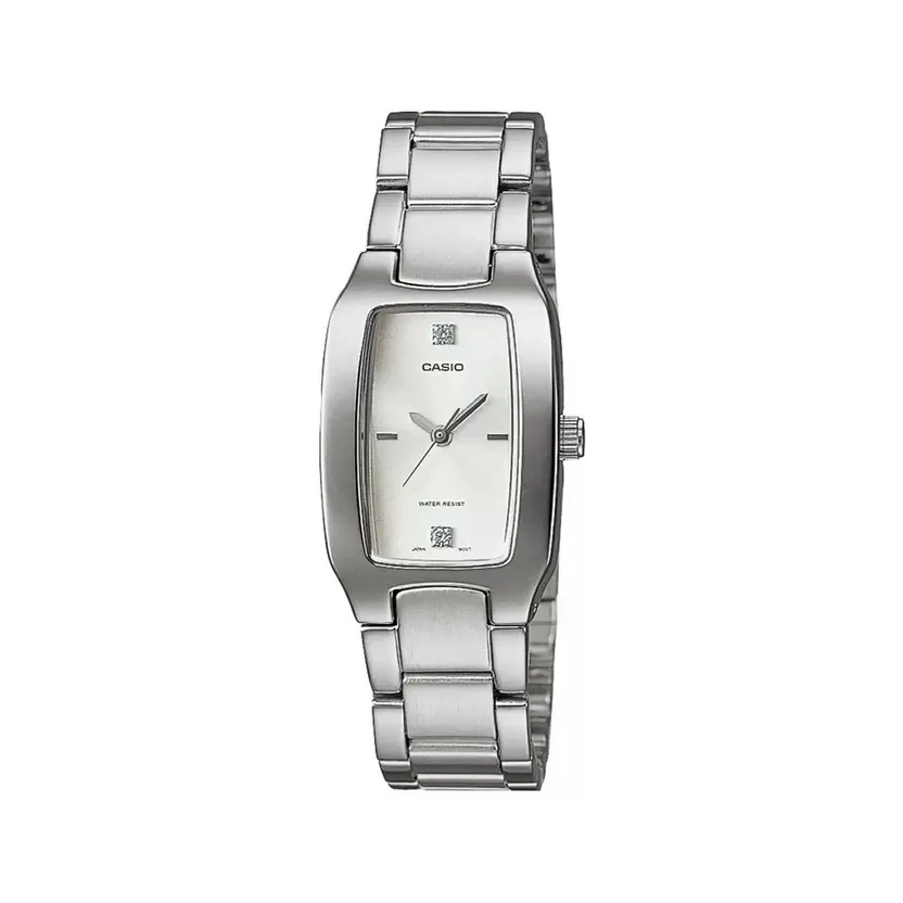 Casio-LTP-1165N-1CDF-Watch-For-Woman-Full-Silver.webp Casio-LTP-1165N-1CDF Watch For Woman - Full Silver - Image 1