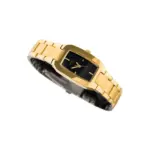 Casio-LTP-1165N-1CRDF-Watch For Woman - Golden & Black - Image 3
