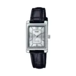 Casio LTP-1234LL-7ADF Watch For Woman - Black & White
