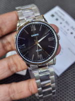 Casio MTP-1303DD  Watch  For Men - Silver  Black