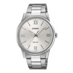 Casio MTP-1303DD  Watch  For Men - Full Silver