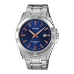 Casio MTP-1308D Watch For Men - Silver Blue