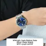 Casio MTP-1314D Watch For Men - Blue - Image 2