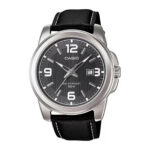 Casio MTP-1314L Watch For Men - Silver Black