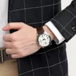 Casio MTP-1314L Watch For Men - Silver Brown - Image 3