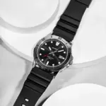 Casio MTP-VD01-1EV Dive-Style Men's Watch - Black Dial - Image 3