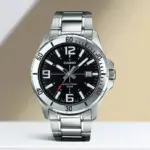 Casio Enticer Date Chain Watch MTP-VD01D-1EVUDF - Image 4