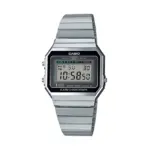 Casio Vintage Super Slim Digital Chain Watch A700W-1ADF