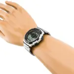 Casio Youth World Time Digital Chain Watch AE-1100WD-1AVDF - Image 2