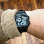 Casio Youth World Time Digital Resin Belt Watch AE-1200WH-1AVDF - Image 2