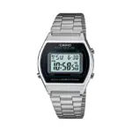 Casio Vintage Digital Silver Chain Watch B640WD-1AVDF