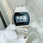 Casio Vintage Digital Silver Chain Watch B640WD-1AVDF - Image 2
