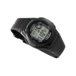 Casio Youth Dual Time Resin Belt Watch F-200W-1ADF - Image 2