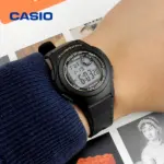 Casio Youth Dual Time Resin Belt Watch F-200W-9ADF - Image 2