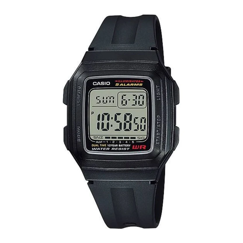 CasioF-201WA-1ADFWatch_1.webp CASIO F-201WA Watch For Men - 1ADF - Image 1
