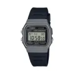 Casio Vintage Digital Resin Belt Watch F-91WM-1BDF