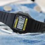 Casio Vintage Digital Resin Belt Watch F-94WA-9DG - Image 2