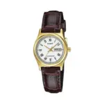 Casio LTP-V006GL-7BUDF Woman Watch - Golden White
