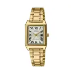 Casio LTP-V007G-9BUDF Watch  For Woman - Golden White