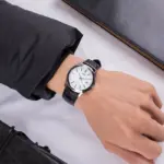 Casio-LTP-1183E-7ADF-Watch For Woman - White & Black - Image 3