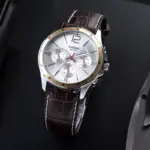 Casio Enticer Leather Belt Watch MTP-1374L-7AVDF