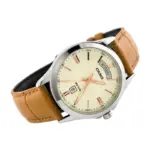 Casio Enticer Day Date Leather Belt Watch MTP-1381L - 9AVDF - Image 4