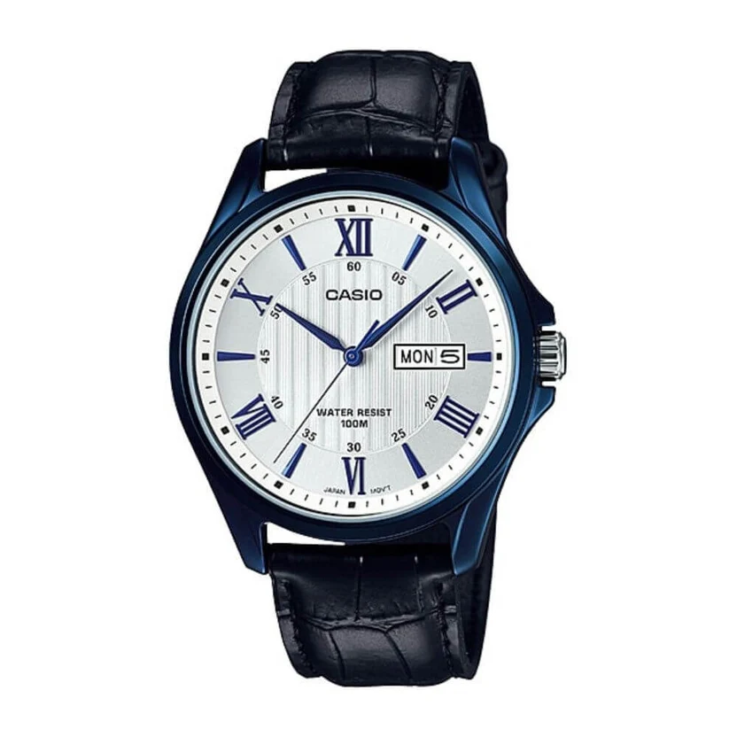 CasioMTP-1384BUL-7AVDFWatch.webp CASIO MTP-1384BUL-7AVDF Watch for Men - Image 1