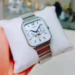 Casio Standard Moon Phase Day Date Chain Watch MTP-M305D-7AVDF - Image 2