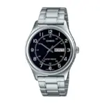 Casio Standard Day Date Silver Chain Watch MTP-V006D-1B2UDF