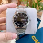Casio Standard Day Date Silver Chain Watch MTP-V006D-1B2UDF - Image 3
