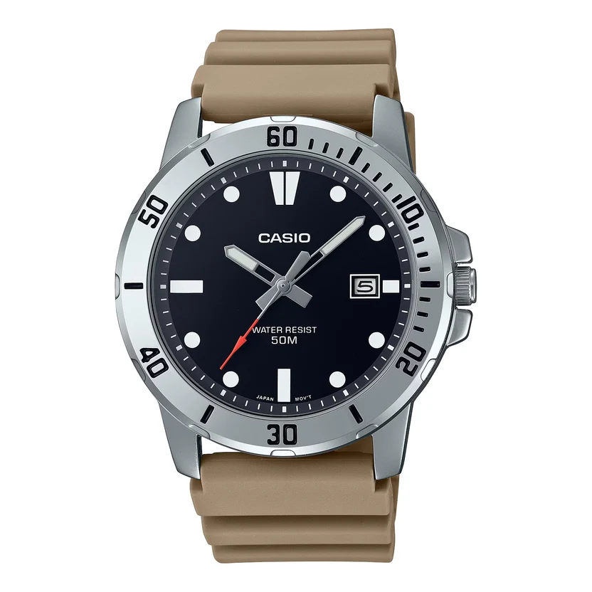 CasioMTP-VD01-5EVUDFWatch_1.webp Casio Enticer Date Resin Belt Watch MTP-VD01-5EVUDF - Image 1