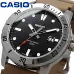 Casio Enticer Date Resin Belt Watch MTP-VD01-5EVUDF - Image 3