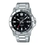 Casio Enticer Date Chain Watch MTP-VD01D-1EVUDF