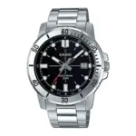 WW0008 Casio Enticer Date Chain Watch MTP-VD01D-1EVUDF