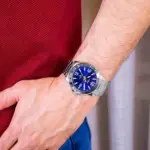 Casio MTP-VD01D-2BVUDF Men - Silver Blue - Image 3