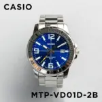 Casio MTP-VD01D-2BVUDF Men - Silver Blue - Image 4