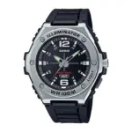 Casio Youth Illuminator Resin Belt Watch MWA-100H-1AVDF