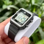 Casio Youth Digital Resin Belt Watch W-221H-1AVDF - Image 5