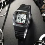 Casio Youth Dual Time Digital Resin Belt Watch W-96H-1BVDF - Image 2